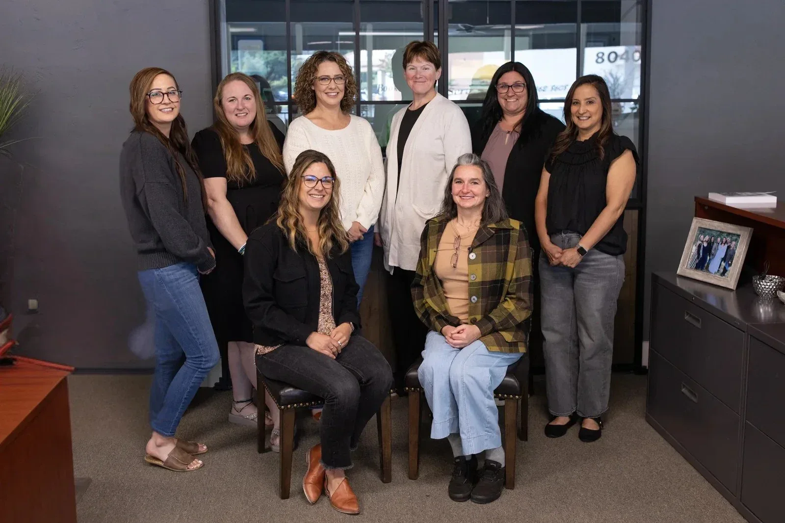Tidwell Bookkeeping team together in the Atascadero office